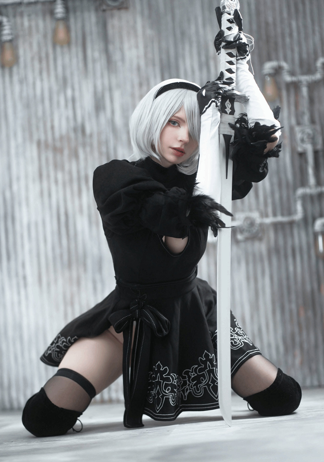 艾什莉體模曬出《妮姬》COS:大膽穿搭盡顯性感身姿! 艾什莉體模曬出《妮姬》COS:大膽穿搭盡顯性感身姿!