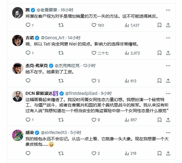 頑皮狗新作女主公開嘲諷網友！卻再次慘遭玩家炮轟