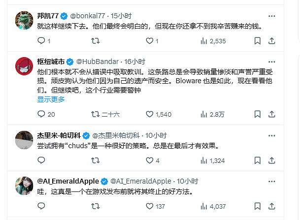 頑皮狗新作女主公開嘲諷網友！卻再次慘遭玩家炮轟