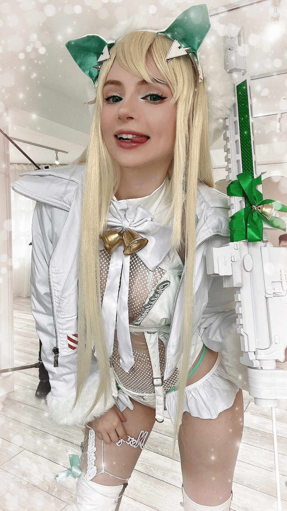 艾什莉體模曬出《妮姬》COS:大膽穿搭盡顯性感身姿! 艾什莉體模曬出《妮姬》COS:大膽穿搭盡顯性感身姿!