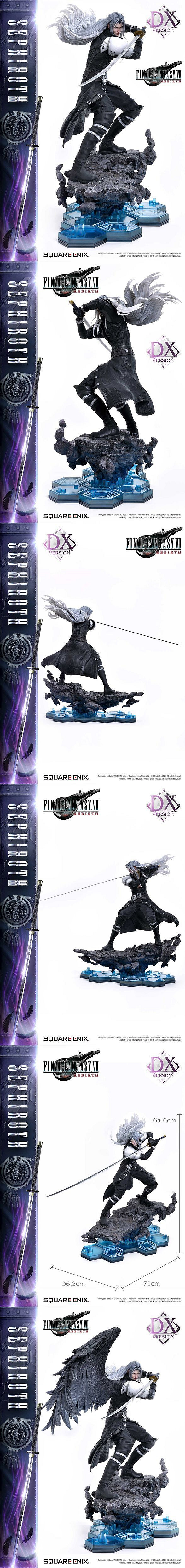 《FF7重生》克勞德 薩菲羅斯1/4雕像預定開啟! 《FF7重生》克勞德 薩菲羅斯1/4雕像預定開啟!