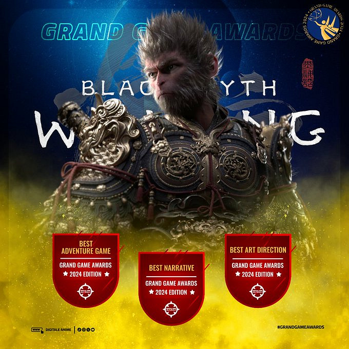 《FF7重生》斬獲GGA年度最佳！《黑神話》再拿3個獎項