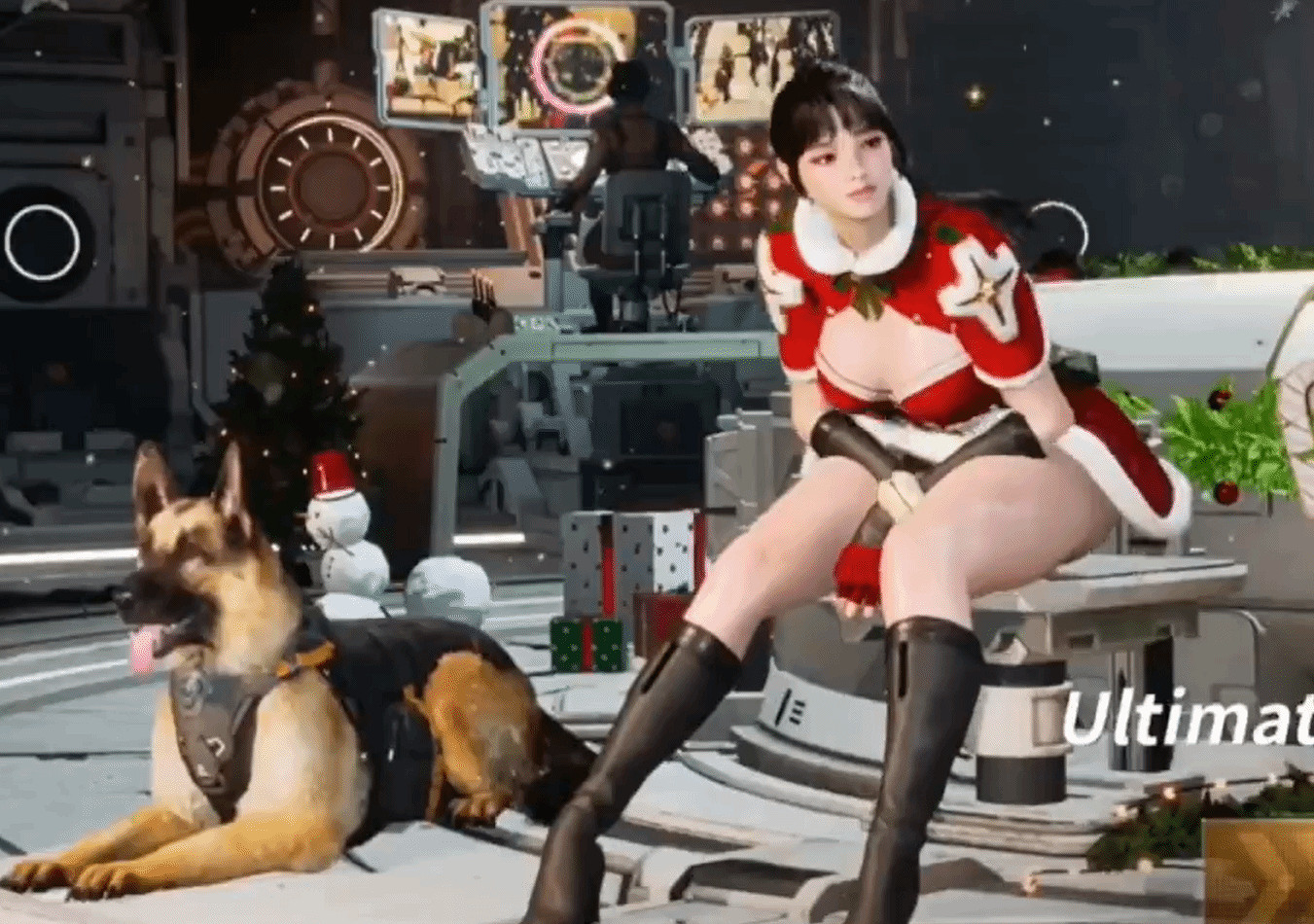 《第一繼承者》官方聖誕賀圖公布 三個美少女玩疊疊樂