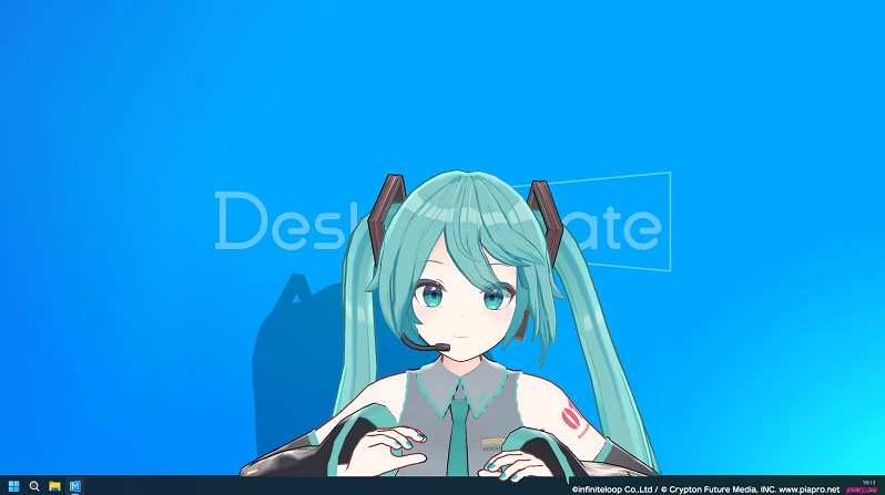 3D桌寵《Desktop Mate》免費上線 首個DLC初音未來亮相 3D桌寵《Desktop Mate》免費上線 首個DLC初音未來亮相
