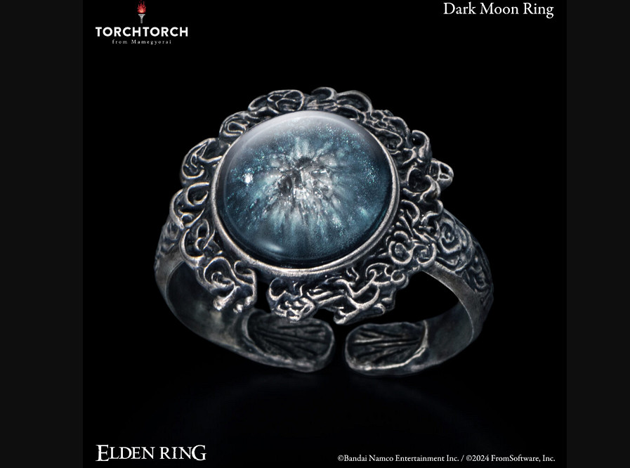《艾爾登法環》暗月指環實物版曝光 細節精致完美還原
