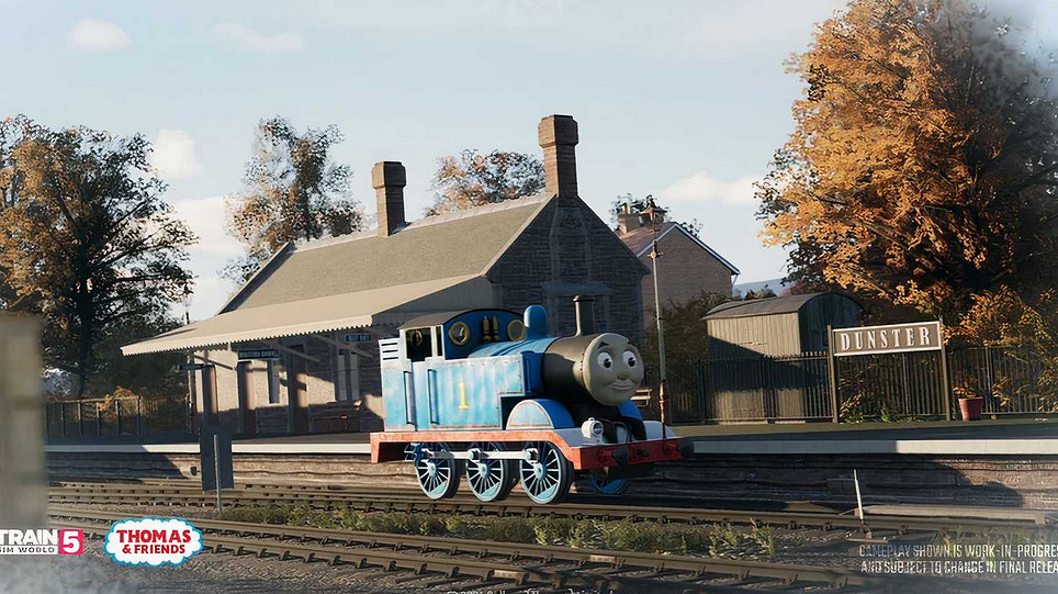 湯瑪士小火車真的來了!《模擬火車世界5》官宣連動 湯瑪士小火車真的來了!《模擬火車世界5》官宣連動