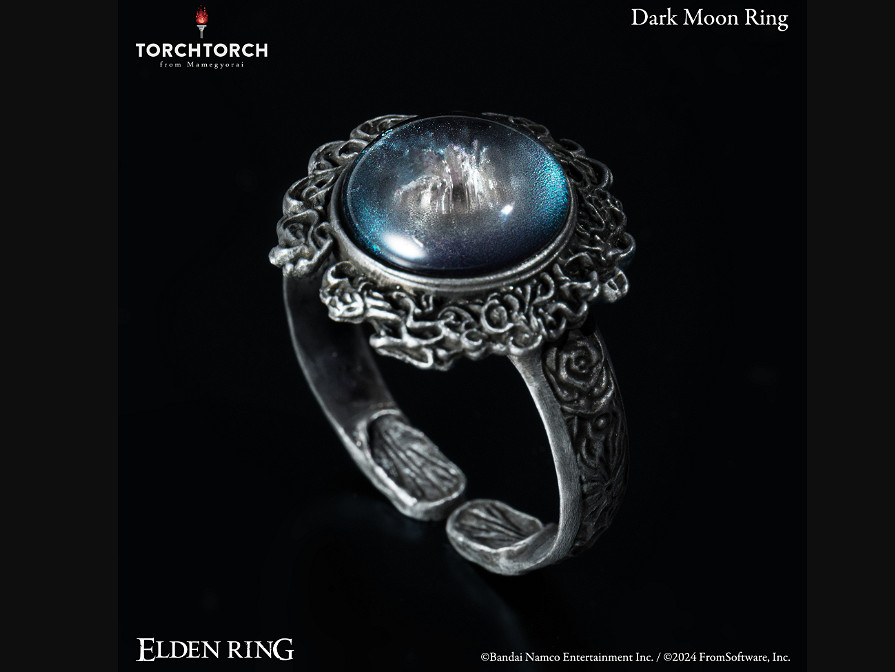 《艾爾登法環》暗月指環實物版曝光 細節精致完美還原