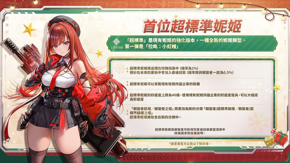 《勝利女神:妮姬》版本更新 全新劇情活動與角色開放 《勝利女神:妮姬》版本更新 全新劇情活動與角色開放