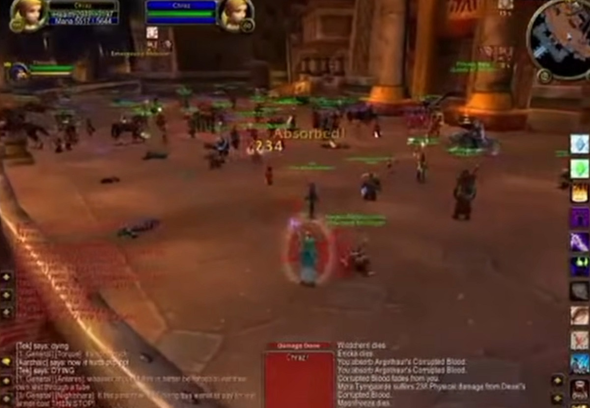 魔獸世界經典服再現白色恐怖 漫天瘟疫席卷大地無人幸免