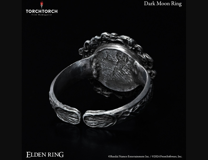 《艾爾登法環》暗月指環實物版曝光 細節精致完美還原