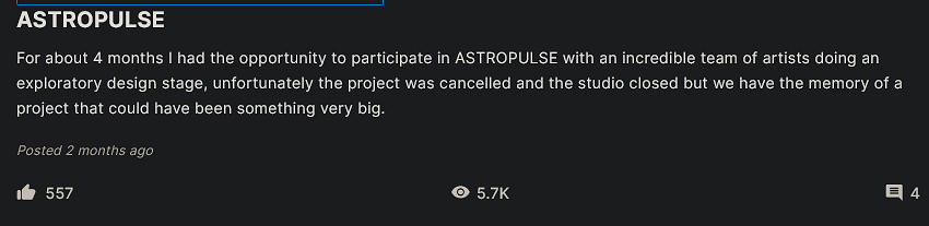 傳聞:“風暴之子”工作室被關閉 新作《星脈》也被取消 傳聞:“風暴之子”工作室被關閉 新作《星脈》也被取消