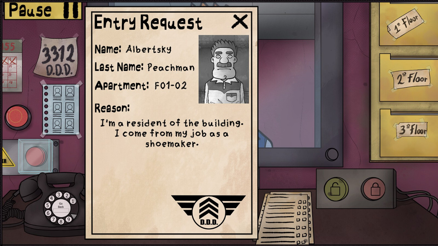 類請出示證件遊戲《That&#039;s not your Neighbor》 Steam頁面 明年1月發售