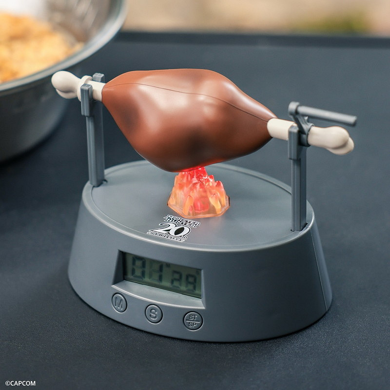 烤好了！《魔物獵人》20周年紀念品烤肉架廚房計時器