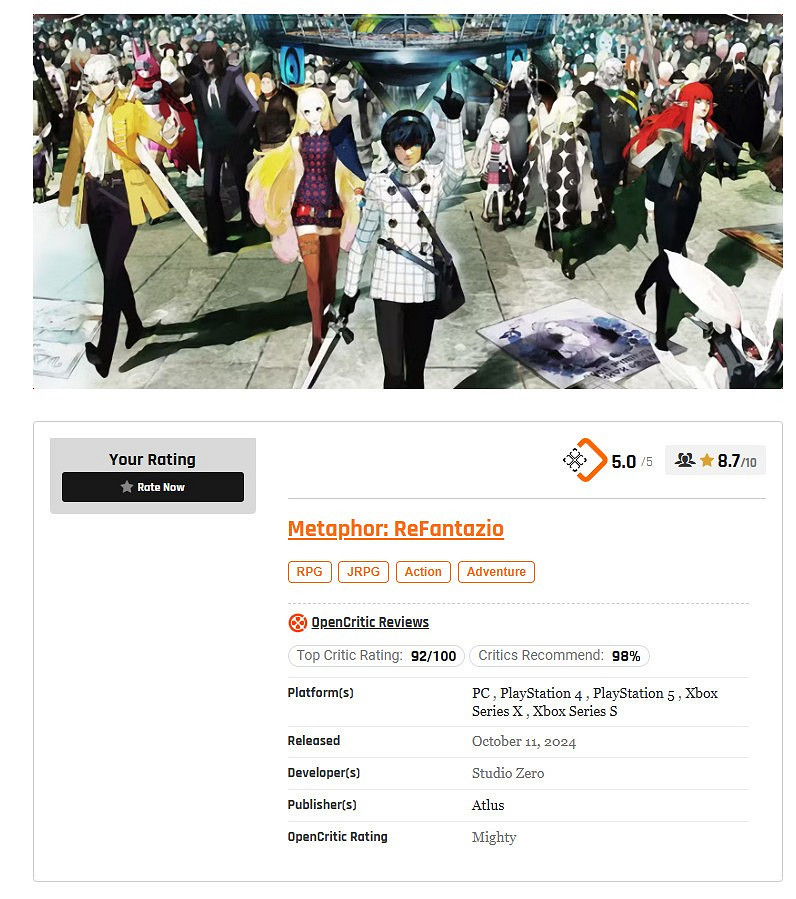 平均每款超100小時！外媒盤點PS5平台時長最長的遊戲