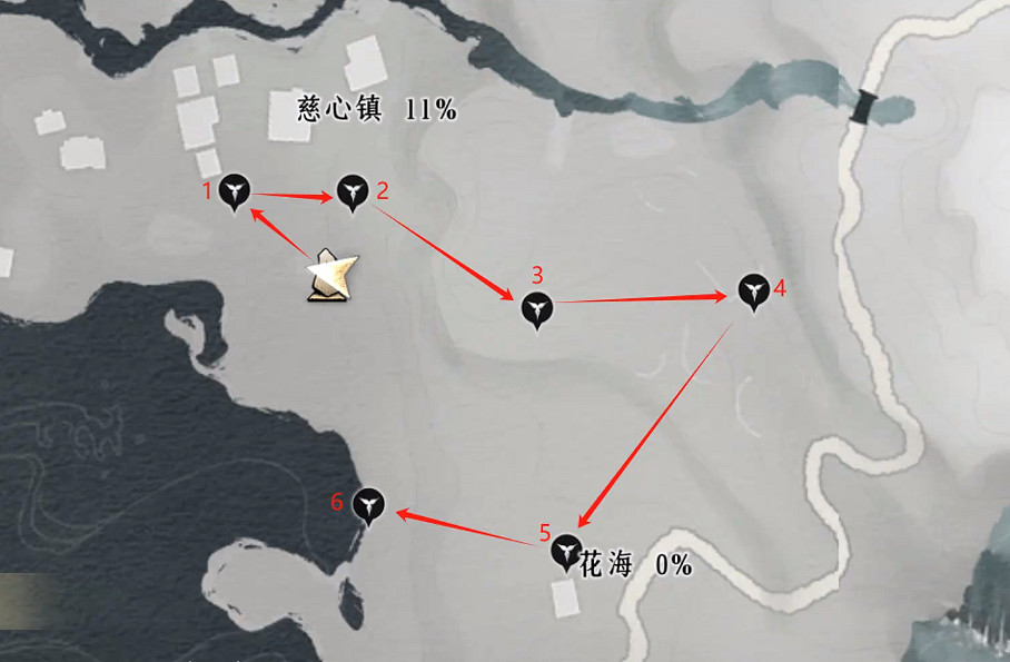 《燕雲十六聲》全奇珍收集路線圖 《燕雲十六聲》全奇珍收集路線圖