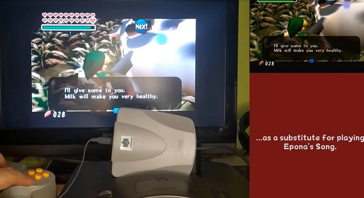 《塞爾達傳說:梅祖拉的假面》被發現有麥克風功能! 《塞爾達傳說:梅祖拉的假面》被發現有麥克風功能!