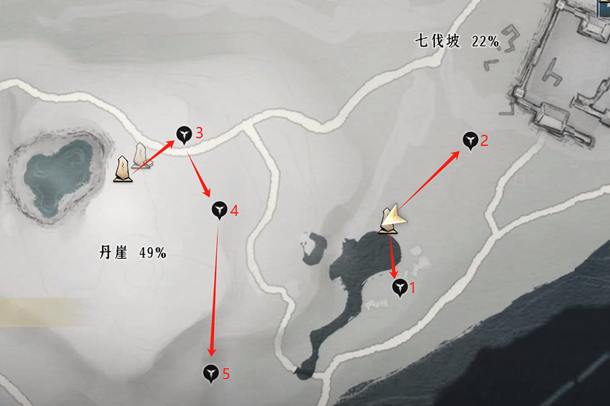 《燕雲十六聲》全奇珍收集路線圖 《燕雲十六聲》全奇珍收集路線圖