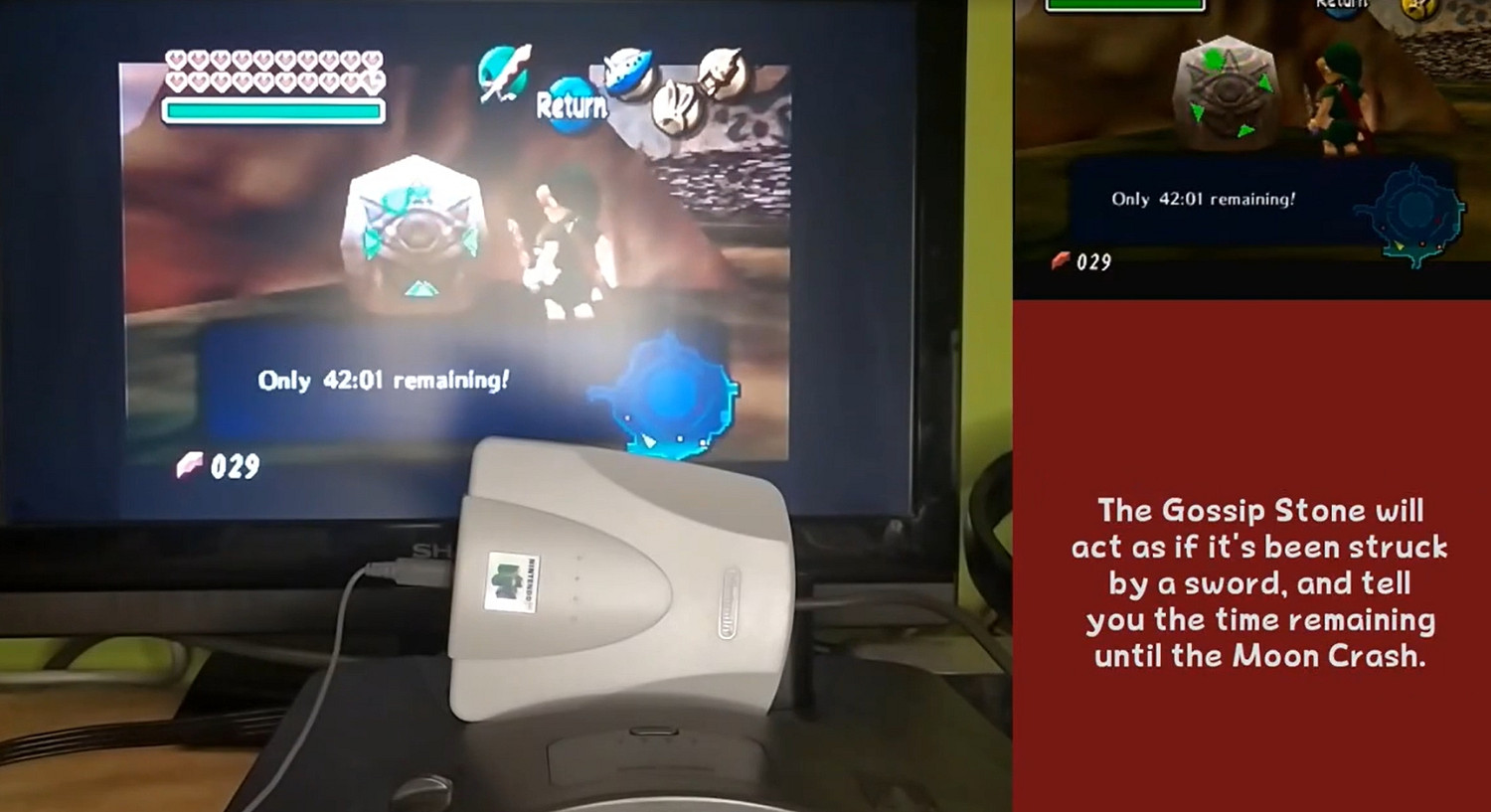 《塞爾達傳說:梅祖拉的假面》被發現有麥克風功能! 《塞爾達傳說:梅祖拉的假面》被發現有麥克風功能!