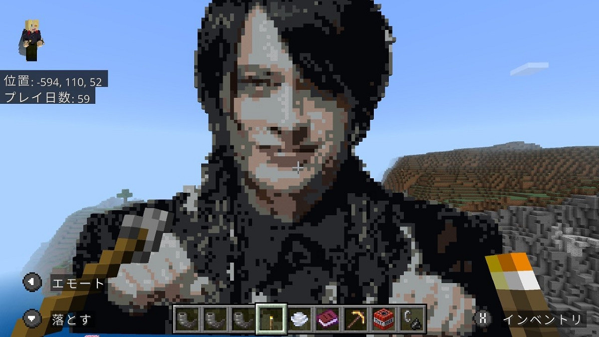 女玩家在《當個創世神麥塊》為母親打造偶像雕塑 網友驚歎太像了