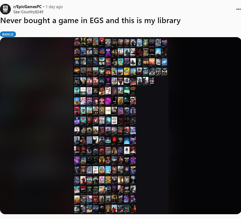 Epic使用者分享遊戲收藏:200多款全是贈送 沒花一分錢 Epic使用者分享遊戲收藏:200多款全是贈送 沒花一分錢