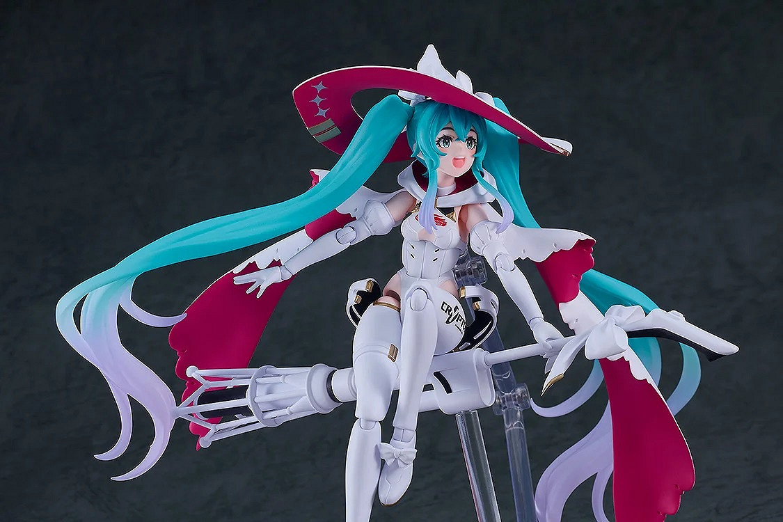 GSC《初音未來GT計劃》figma「賽車未來 2024 Ver.」