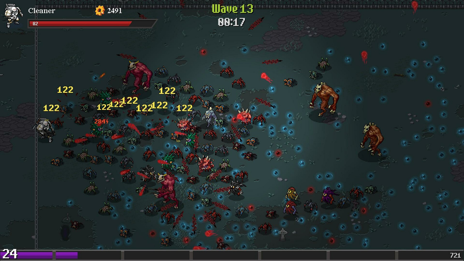 類吸血鬼倖存者動作肉鴿遊戲《嚴酷黑暗倖存者》現已推出試玩Demo