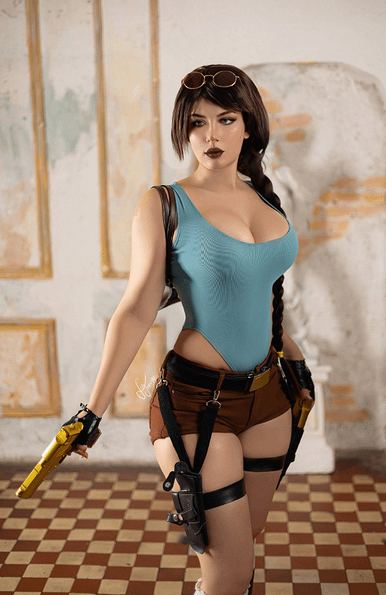 國外辣妹COS《古墓奇兵》勞拉 飽滿大雷、性感肉腿! 國外辣妹COS《古墓奇兵》勞拉 飽滿大雷、性感肉腿!