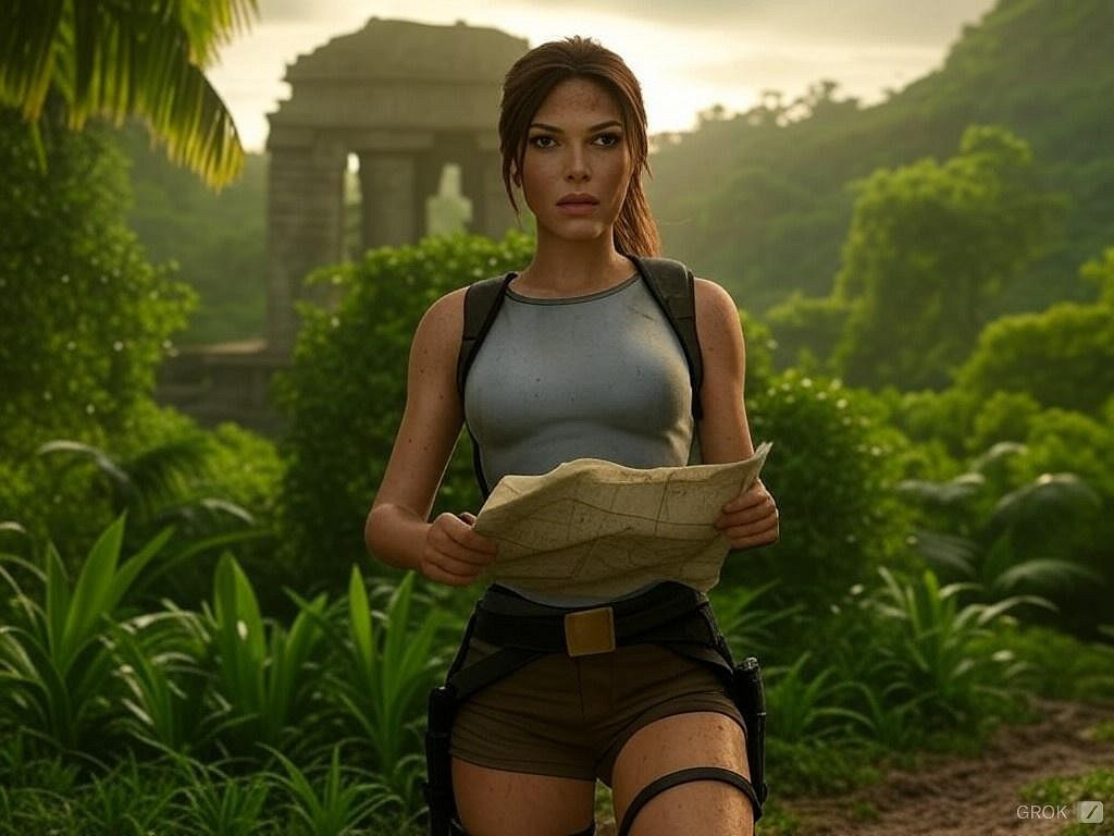 粉絲辛辣嘲諷 頑皮狗版的勞拉可能長這樣 粉絲辛辣嘲諷 頑皮狗版的勞拉可能長這樣