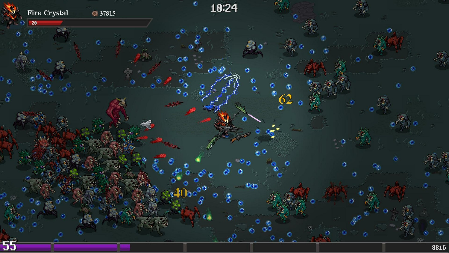 類吸血鬼倖存者動作肉鴿遊戲《嚴酷黑暗倖存者》現已推出試玩Demo