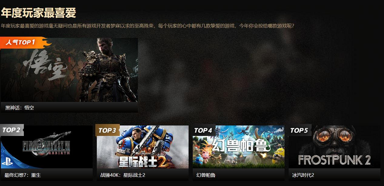 鳳凰遊戲第四屆PGA遊戲風雲榜 進入最後投票衝刺階段 鳳凰遊戲第四屆PGA遊戲風雲榜 進入最後投票衝刺階段