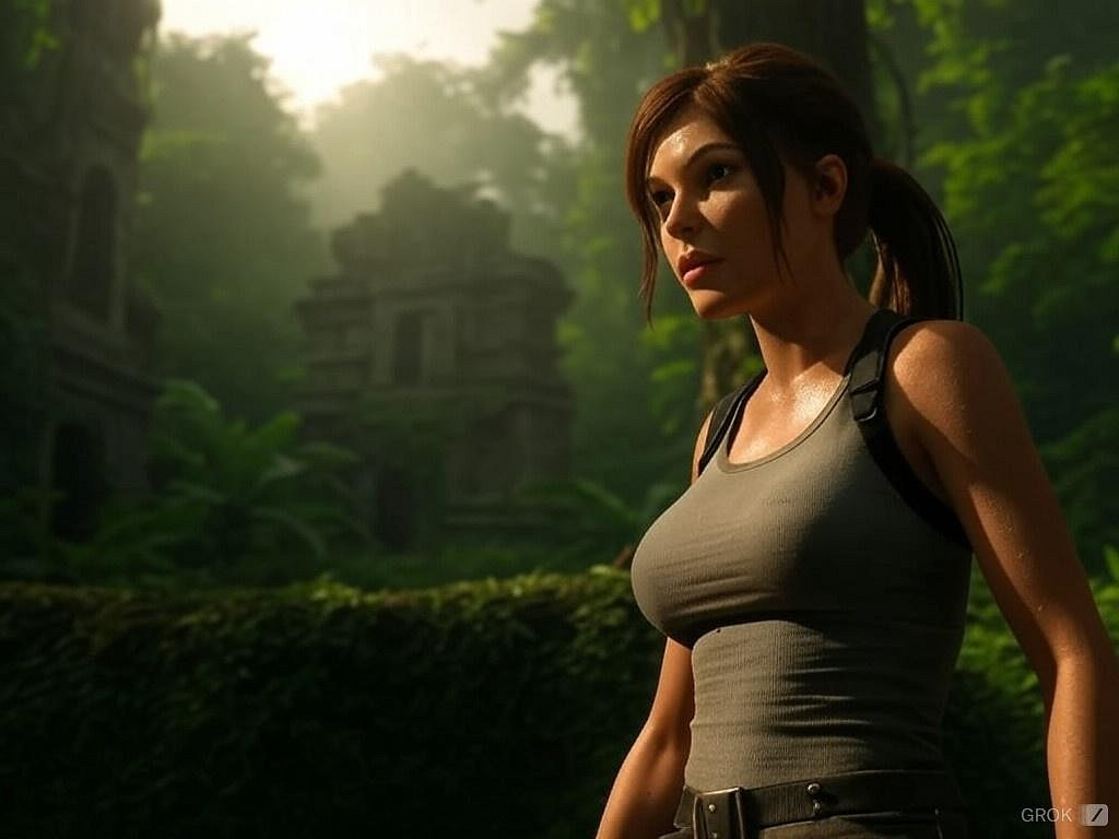 粉絲辛辣嘲諷 頑皮狗版的勞拉可能長這樣 粉絲辛辣嘲諷 頑皮狗版的勞拉可能長這樣