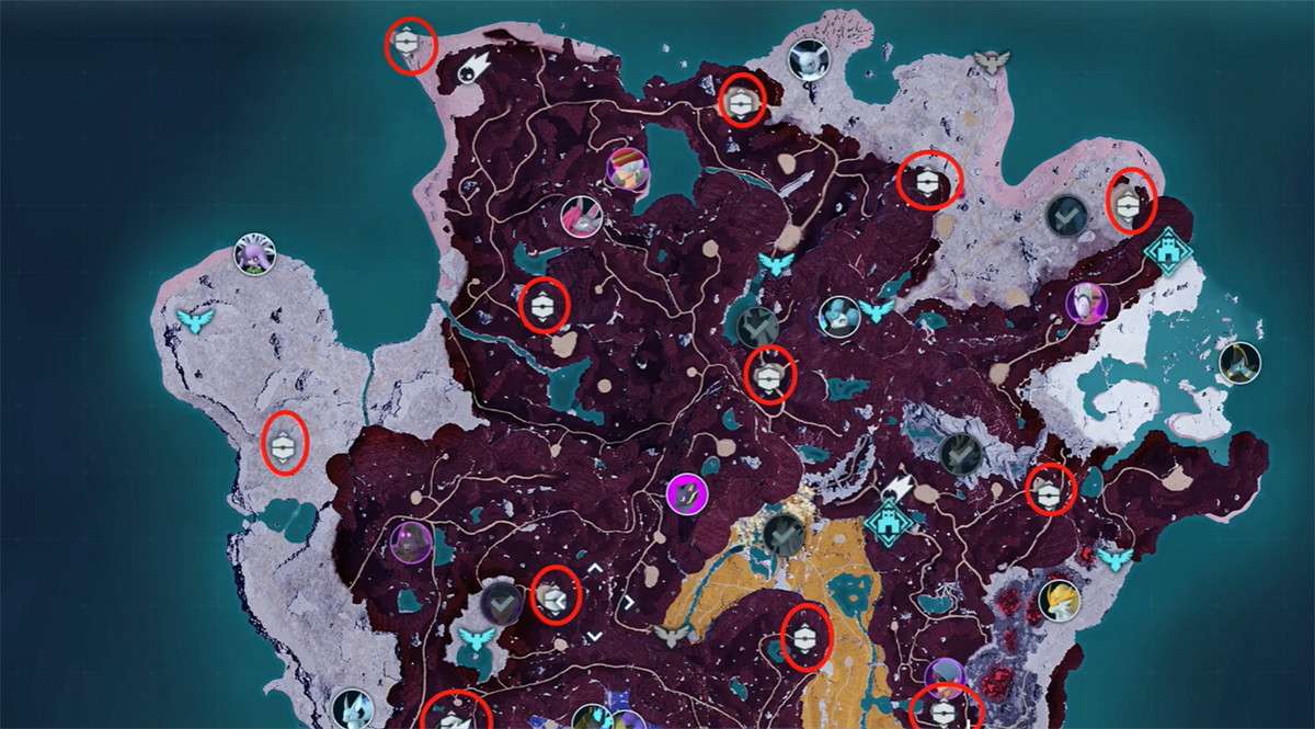 《幻獸帕魯》防空導彈坐標 《幻獸帕魯》防空導彈坐標