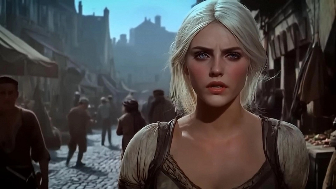 AI打造《巫師3》80年代風格電影片段 比網飛劇還棒