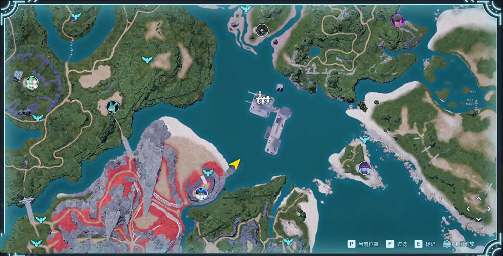 《幻獸帕魯》天墜之地新增油田位置