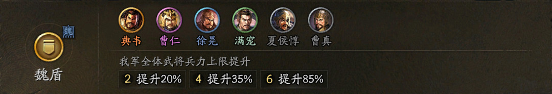 三國志戰略版三國演弈群盾體系陣容推薦 三國志戰略版三國演弈群盾體系陣容推薦