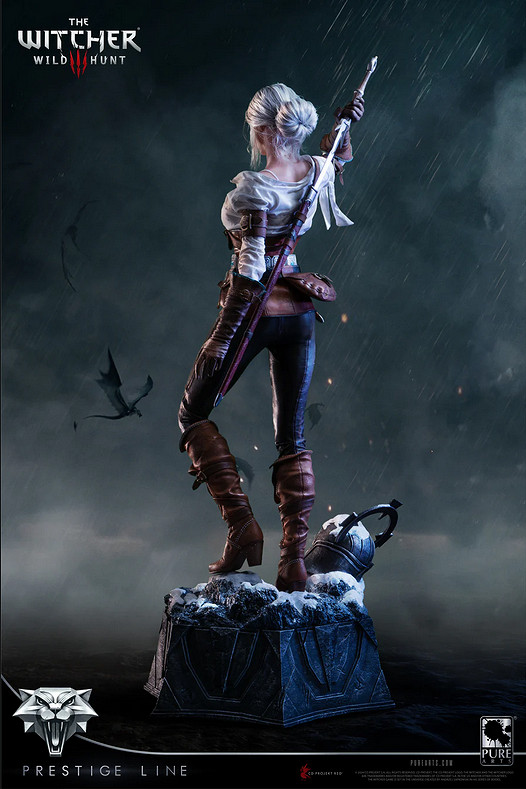 《巫師》1/2超精細“手辦”公開：每個天價超3千美元