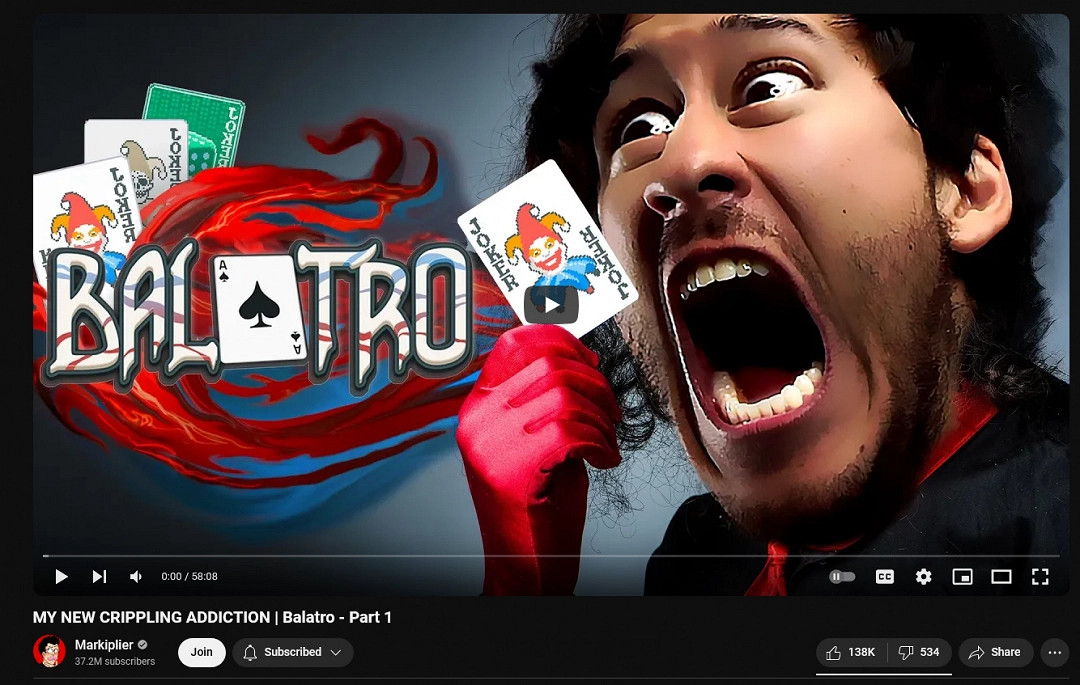 《小醜牌》玩家線上數突破四萬人！開發者：感謝TGA