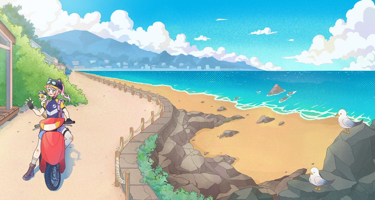 2024年Steam四季促銷視覺圖公開:快遞少女超可愛! 2024年Steam四季促銷視覺圖公開:快遞少女超可愛!