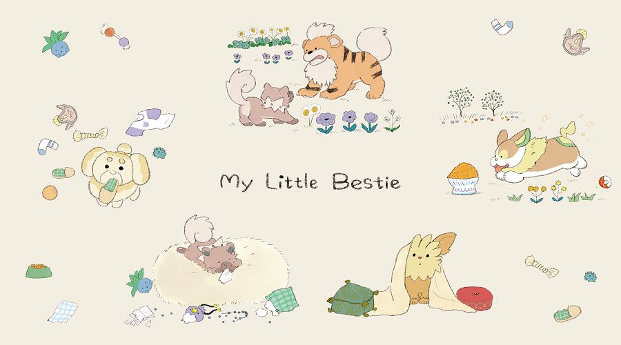 小狗寶可夢主題「My Little Bestie」將在日本搶先上市