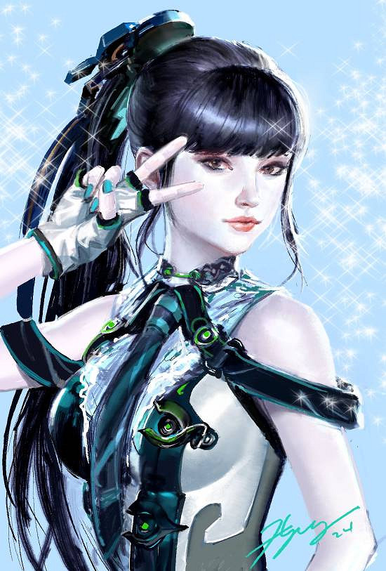 頑皮狗繪製《星際:異端先知》女主插畫 神似光頭強! 頑皮狗繪製《星際:異端先知》女主插畫 神似光頭強!