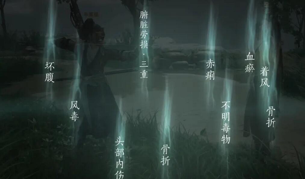 《燕雲十六聲》懸壺醫術按鍵說明