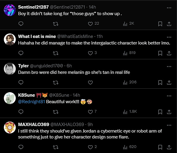 頑皮狗繪製《星際:異端先知》女主插畫 神似光頭強! 頑皮狗繪製《星際:異端先知》女主插畫 神似光頭強!