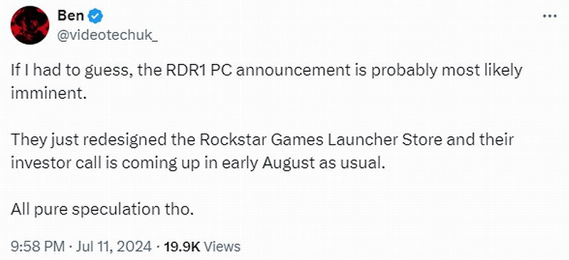 《碧血狂殺:救贖》PC版將來有可能很快公布 敬請期待 《碧血狂殺:救贖》PC版將來有可能很快公布 敬請期待