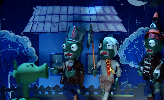 B站花式跨界整活!非遺人用提線木偶表演《植物大戰殭屍2》 B站花式跨界整活!非遺人用提線木偶表演《植物大戰殭屍2》