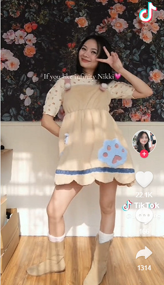 玩家重現《無限暖暖》中服飾 現實世界也能盡情換裝！