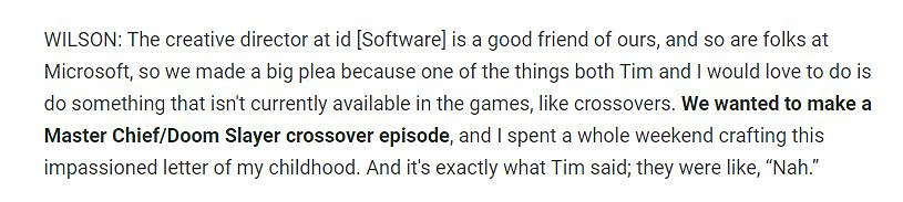 曝秘密關卡曾想加入《毀滅戰士》與《最後一戰》 但被拒絕 曝秘密關卡曾想加入《毀滅戰士》與《最後一戰》 但被拒絕