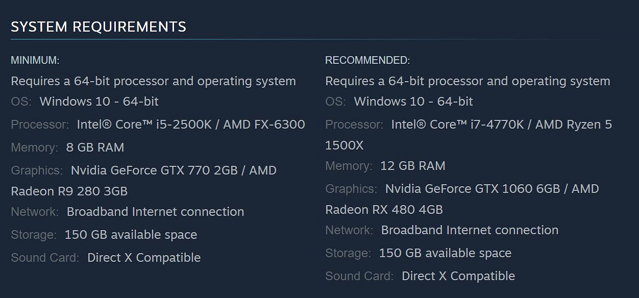 《碧血狂殺:救贖》PC配置讓人看不懂 比2代還高 《碧血狂殺:救贖》PC配置讓人看不懂 比2代還高