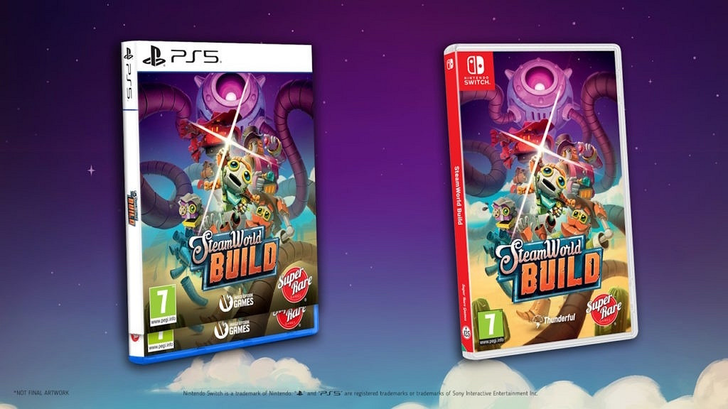 《蒸汽世界：建造》Switch/PS5實體版將於3月推出！