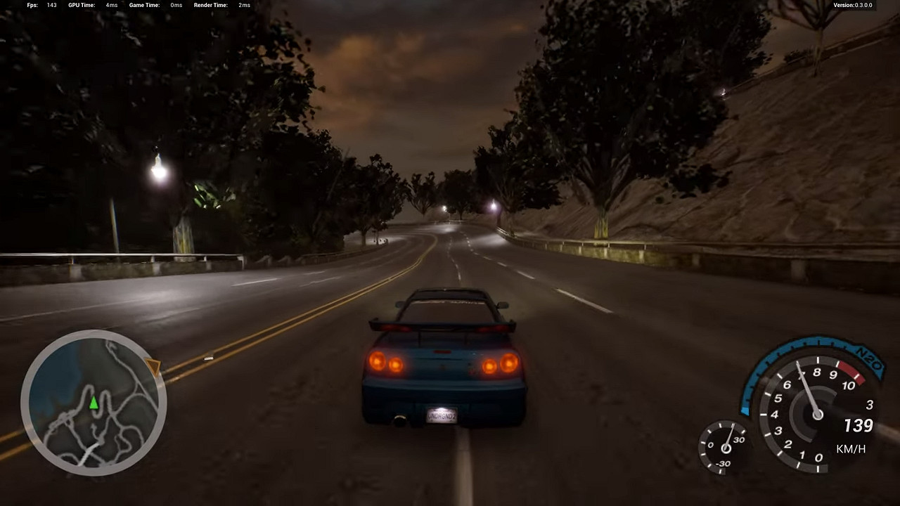 粉絲虛幻5重製《極速快感:地下狂飆2》!試玩Demo發布