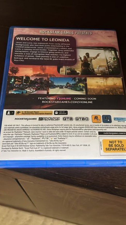 《GTA》粉絲自製《GTA6》PS5實體版：這也太逼真了吧